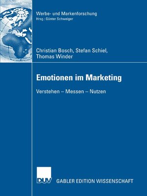 cover image of Emotionen im Marketing